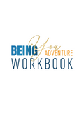 Being You - Adventure Workbook